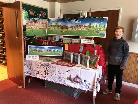Jack's Aldro christmas fair stand